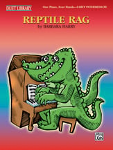 Reptile Rag-One Piano Four Hands piano sheet music cover